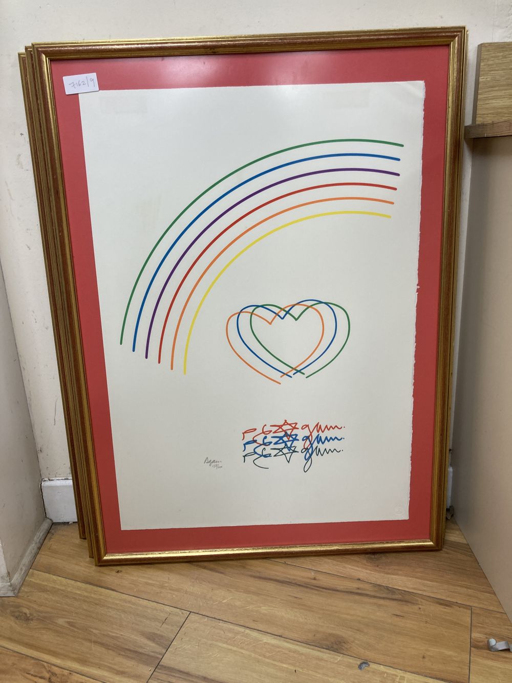Six assorted modern limited edition prints, 53 x 75cm